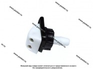 Жиклер омывателя 2101-09 с гайкой двойной квадрат белый AVDA [упаковка 20 шт.]|Код 19723