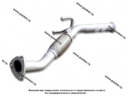 Труба соединительная LADA XRAY Renault Largus дв ВАЗ ФОБОС с гофрокомпенсатором 12909|Код 19854