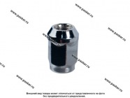 Гайка колесного болта М12х1,25/35 кл 21 конус закрытая хром|Код 20023