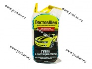 Губка Doctor Wax 8612 для мойки с сеткой для удаления налета и насекомых|Код 2026