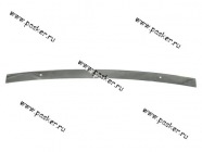 Накладка бампера 2107 передняя никель|Код 2033