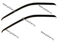 Дефлектор боковых окон AZARD Газель 2шт на все стекло|Код 20417
