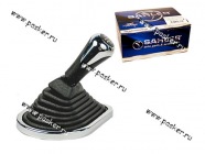 Ручка КПП 2108-099 чехол+рамка хром|Код 20547