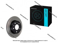 Диск тормозной Opel Astra (G H) 98-14 Meriva 03- Zafira (A B) 99- LECAR задний LECAR000796502 [упаковка 2 шт.]|Код 20964