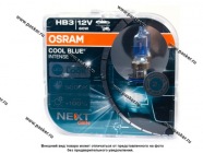 Лампа галоген 12V HB3 60W P20d OSRAM COOL BLUE INTENSE +100% NextGen 5000K 2шт 9005CBN-HCB|Код 21294