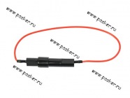 Держатель цилиндрического предохранителя с проводом до 30А ПР119СБ Nord YADA|Код 21302