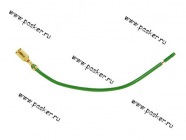 Клемма гнездовая 4,8мм мама с проводом 0,75мм AVKOPRO|Код 21353