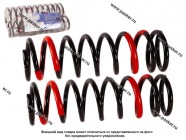 Пружина подвески 2101-07 ФОБОС Люкс передняя переменный шаг 21372 [упаковка 2 шт.]|Код 21372