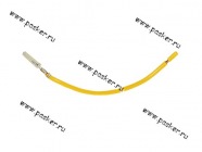 Клемма штыревая 6,3мм папа луженая с проводом 2,50мм AVKOPRO|Код 21448