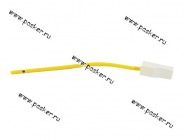 Колодка соединительная 1 контактная 6,3мм гнездо АВТОЭЛЕКТРОНИКА изолированная с проводом 1,50мм|Код 21477