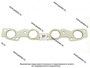 Прокладка коллектора 2110 и мод дв1,5 16-ти кл выпускного металл|Код 21509