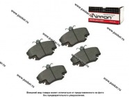 Колодки тормозные LADA Largus Vesta Renault Logan Sandero передние усилен. Allied Nippon ADB0431HD|Код 21531