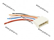 Колодка соединительная 8 контактная 6,3мм штырь с проводом 0,75мм AVKOPRO|Код 21568