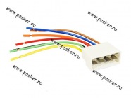 Колодка соединительная 8 контактная 6,3мм штырь с проводом 1,50мм AVKOPRO|Код 21570