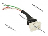 Колодка соединительная датчика Холла быстросъемная с 3-мя проводами АВТОЭЛЕКТРОНИКА [упаковка 10 шт.]|Код 21574