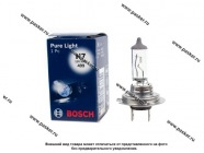 Лампа галоген 12V H7 55W PX26d BOSCH Pure light 071|Код 21581