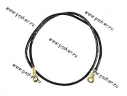 Провод массы 100cм 10мм кв в изоляции|Код 21595