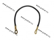 Провод массы 30cм 10мм кв в изоляции|Код 21616