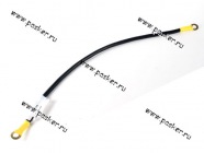 Провод массы 50cм 10мм кв в изоляции|Код 21623