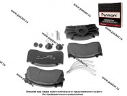 Колодки тормозные ГАЗ-33104 Валдай Allied Nippon ACV038K|Код 21691