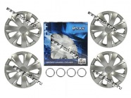 Колпаки R-16 вид VW 411 гибкие в картонной коробке SJS|Код 21816