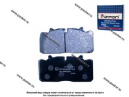 Колодки тормозные ГАЗон Next передние задние усиленные Allied Nippon ACV085KSHD|Код 21871