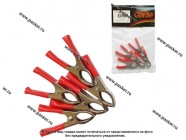 Клемма-зажим крокодил 30А L-70мм Garde красный G3070R|Код 21904