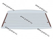 Стекло заднее 21099 2115 КМК GLASS с электрообогревом VAZS0042|Код 2194