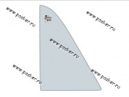 Стекло задней двери 2101 03 06 КМК GLASS неподвижное VAZS0021|Код 2199