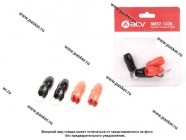 АУДИО Клемма кольцевая 8,5мм 4AWG сечение входящего кабеля 20мм2 ACV RM37-1426 блистер 4шт (2красны|Код 21997