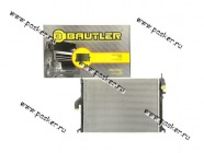 Радиатор Renault Logan LADA Largus BAUTLER алюминиевый паяный с А/С с 08г BTL-6001B|Код 22306