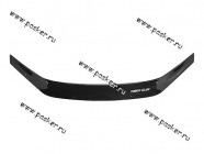 Спойлер на капот Voron Glass 1118 Калина II оргстекло|Код 22325