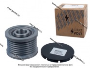 Шкив генерератора LADA X-Ray 15- Renault Duster 12- 1.6i с обгонной муфтой STARTVOLT SGP 0906|Код 22540
