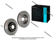 Диск тормозной Skoda Octavia 04- Yeti 09- VW Caddy (III) 04- LECAR передний LECAR000946502 [упаковка 2 шт.]|Код 22682