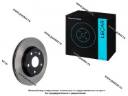 Диск тормозной Toyota Corolla 06- Auris 06- LECAR передний LECAR000086602 [упаковка 2 шт.]|Код 23051