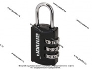 Замок навесной кодовый АЛЛЮР ВС1К-22/3 (HA816) d3мм черный|Код 23203