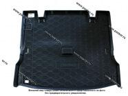 Коврик в багажник LADA Largus 5-ти 7-ми местная с 2012г пластик Comfort|Код 23272