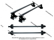 Багажник универсальный аэродинамический алюминиевый ED без водостоков вид А ED2-004F/ED7-025A|Код 23382