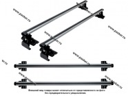Багажник универсальный аэродинамический алюминиевый ED без водостоков вид Б Евродеталь|Код 23383