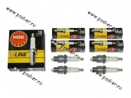 Свечи NGK V-Line №18 BP6H Волга,Газель дв.402,Citroen,Renault,Seat,Skoda|Код 23486