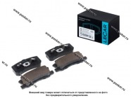 Колодки тормозные Mitsubishi Outlander XL 05- задние сист. Akebono LECAR LECAR000402201|Код 23602