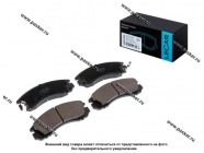 Колодки тормозные Mitsubishi Outlander XL 05- передние сист. Akebono LECAR LECAR000412201|Код 23604