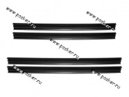 Уплотнитель боковых стекол 2123 Chevy Niva ворсалановый (бархотка) Балаково|Код 24032