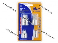 Головки переходники 4 предмета 1/2-3/8-1/4 KRAFT 700695|Код 24177