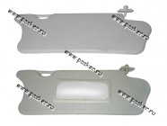 Козырьки солнцезащитные 2110 с зеркалом Мобил|Код 24482