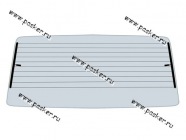 Стекло заднее 2104 КМК GLASS с электрообогревом VAZS0254|Код 2454