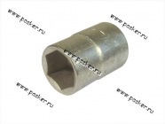 Головка торцевая 17 1/2 короткая 6-гранная НИЗ|Код 25167