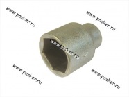 Головка торцевая 27 1/2 короткая 6-гранная НИЗ|Код 25172