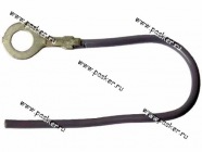 Клемма под болт М6 АВТОЭЛЕКТРОНИКА в сборе с проводом 0,75мм|Код 25193