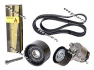 Ремень генератора+2 ролика Renault Duster 2k 16кл с А/С с ГУР ANDYCAR ANKD1793|Код 25506